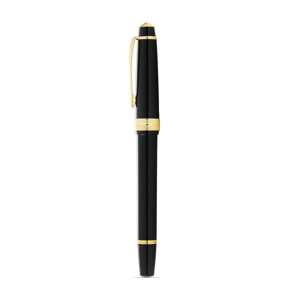 121407-cross-bailey-light-gloss-fine-fountain-pen-writing-stationery-black-gold