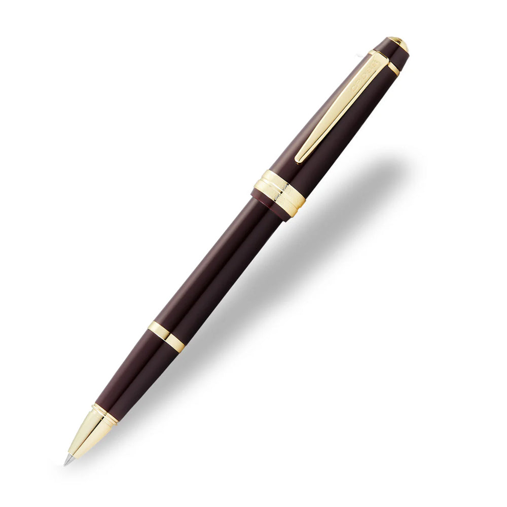 121416-cross-bailey-light-gloss-rollerball-pen-burgundy-red-gold