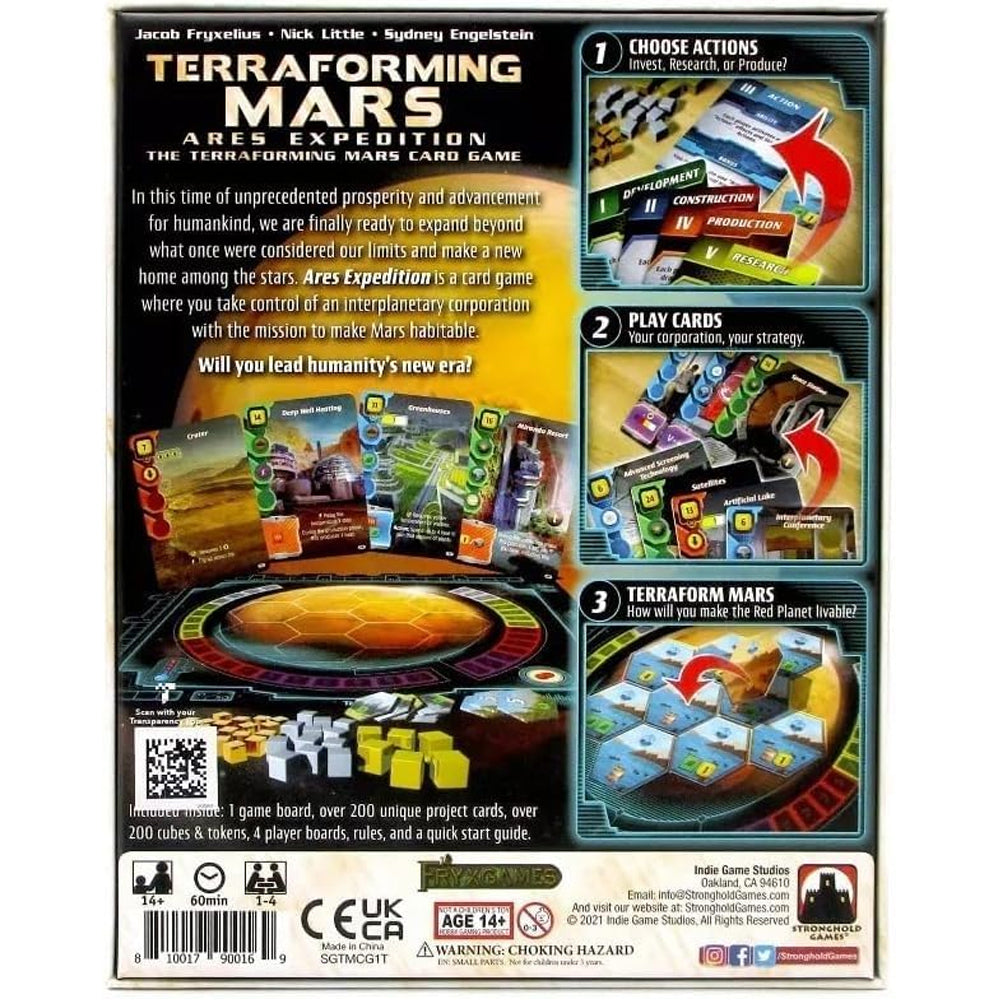 Stronghold Games Terraforming Mars Ares Expedition Card Game 14y+