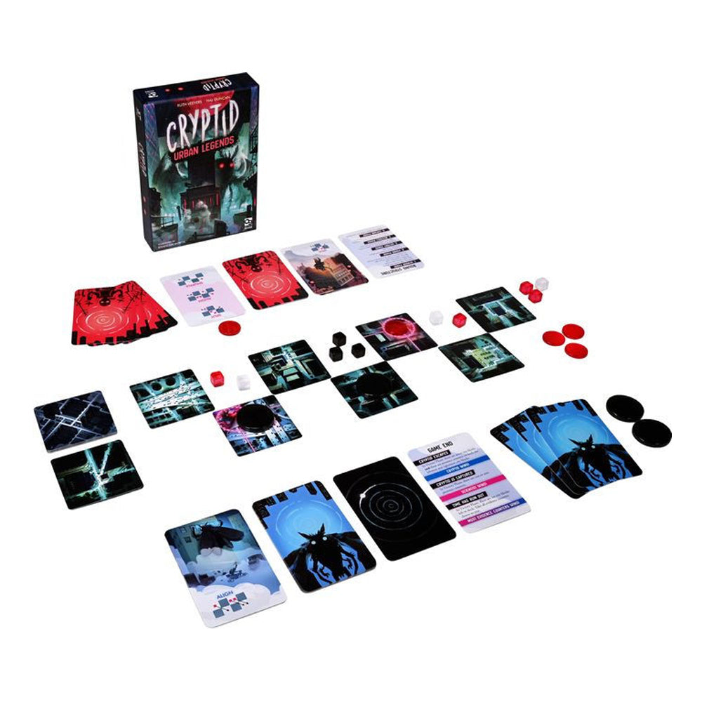 Osprey Cryptid Urban Legends Cards/Tile Tabletop Party Board Game 12y+