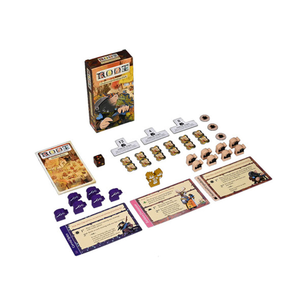 Leder Games Root Underworld Hirelings Pack Kids Tabletop Board Game
