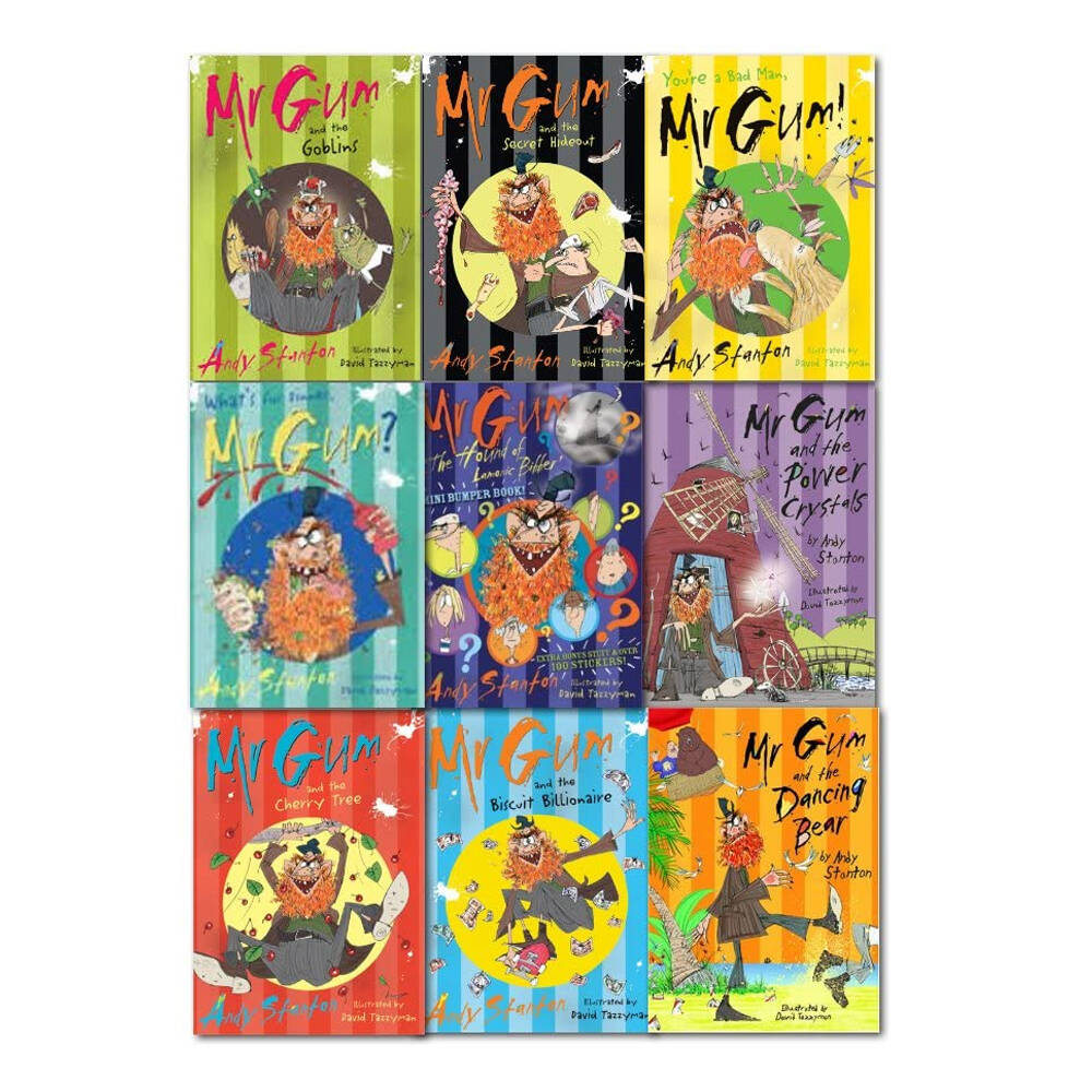 9pc Harper Collins Mr Gum Kids Reading Book Set 8y+