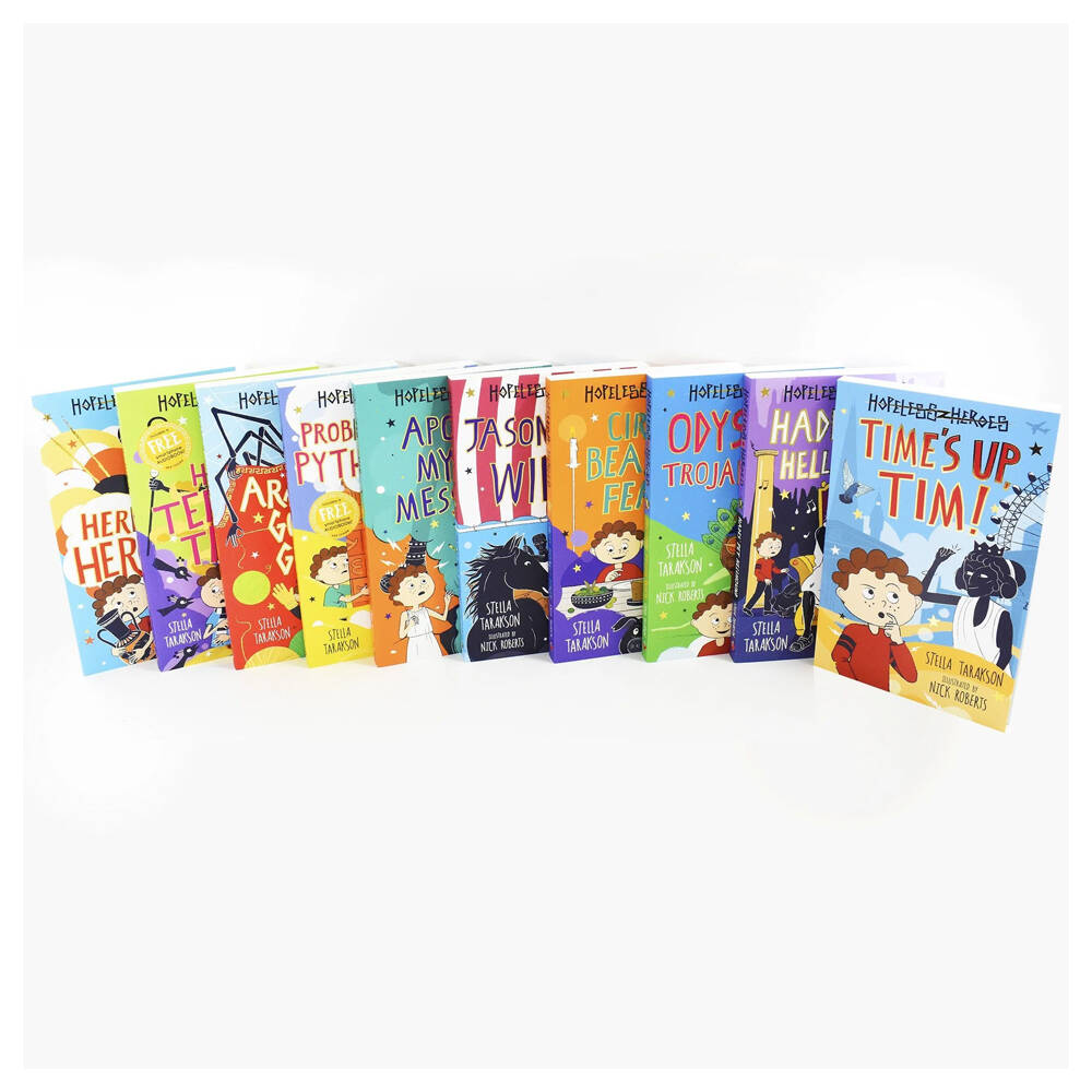 10pc Hopeless Heroes The Greek God Reading Book 8y+