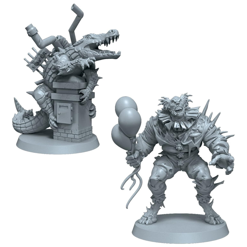 4pc CMON Zombicide Urban Legends Abominations Miniature Pack