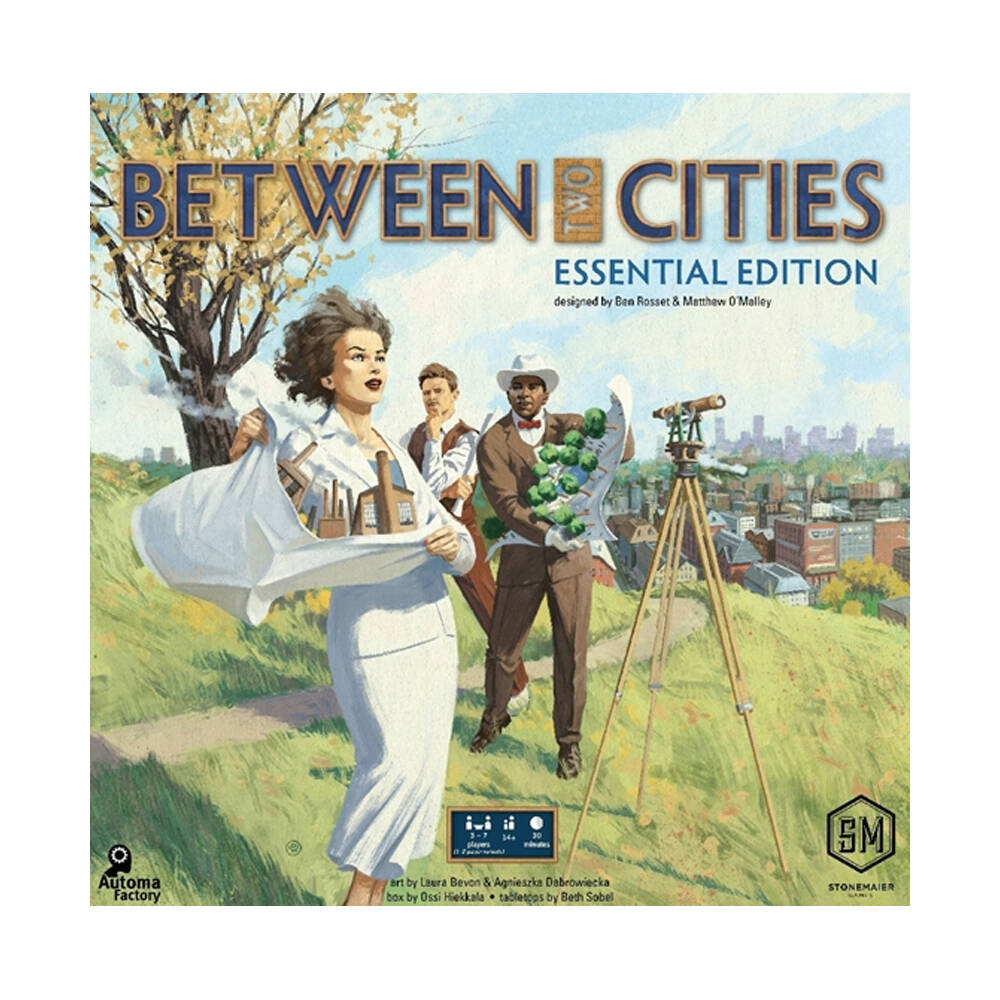 Stonemaier Games Between Two Cities Essential Edition Family Game 14y+