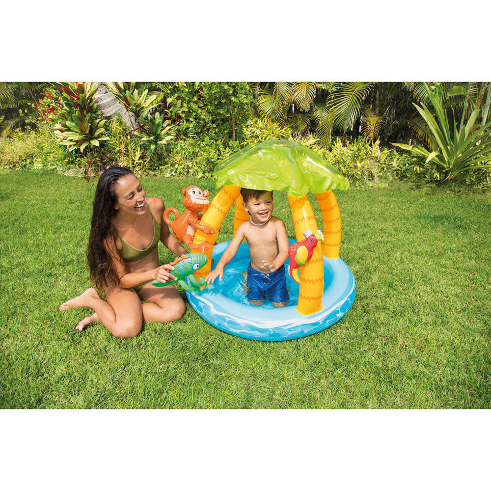58417np-intex-tropical-island-baby-pool-w-built-in-palm-tree-sunshade