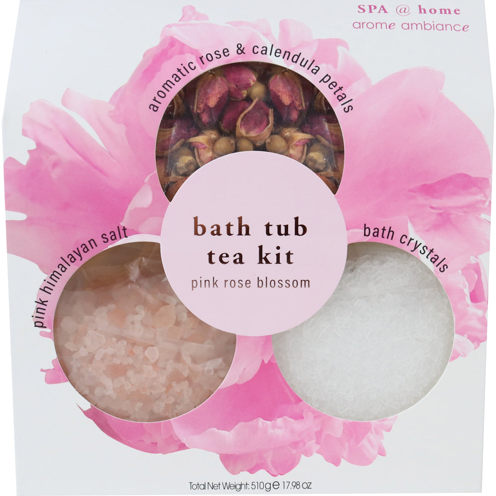 5159-arome-ambiance-spa-at-home-bath-tub-tea-kit-pink-rose-blossom-scent