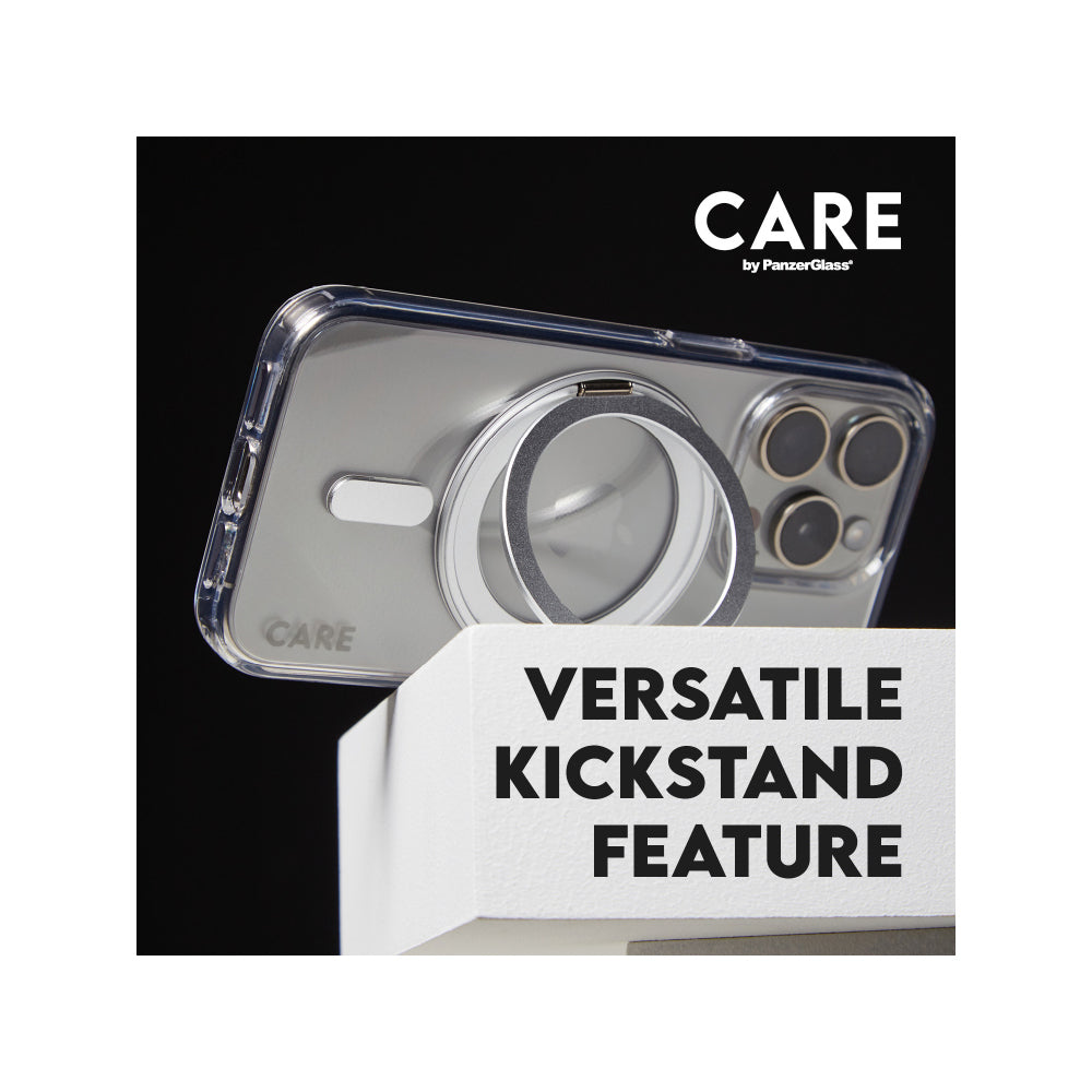 1326-panzerglass-care-magsafe-case-w-kickstand-for-apple-iphone-16-pro-silver
