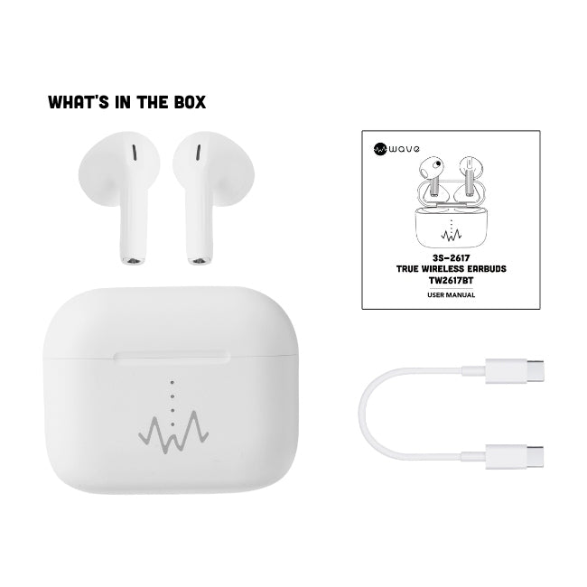 3s-2617-wave-audio-tw2617bt-true-wireless-bluetooth-earbuds-w-case-white