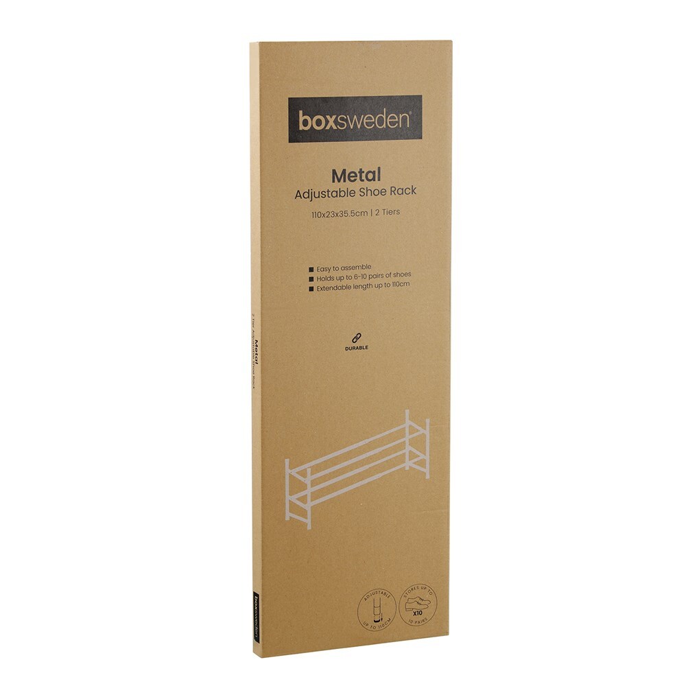 42752-boxsweden-2-tier-metal-adjustable-shoe-rack-110x35-5cm-white