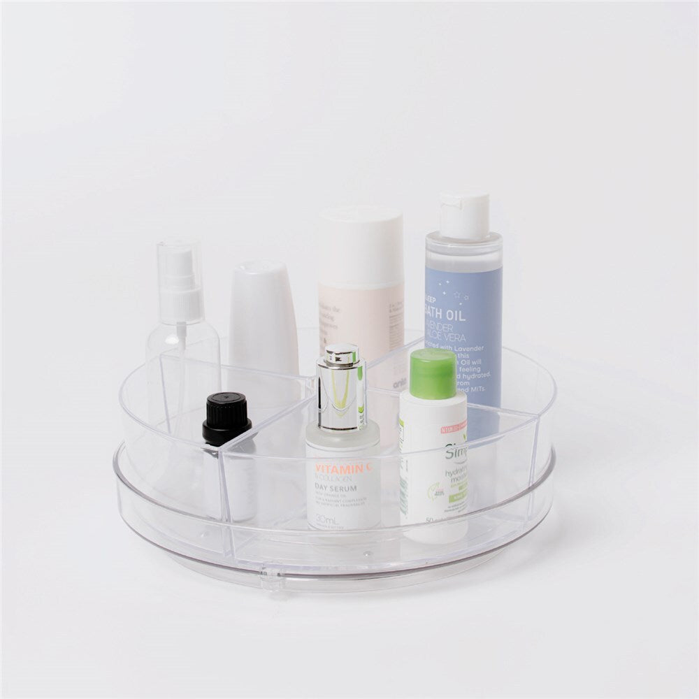 43407-boxsweden-23-5cm-round-crystal-turn-table-w-4-bins-clear
