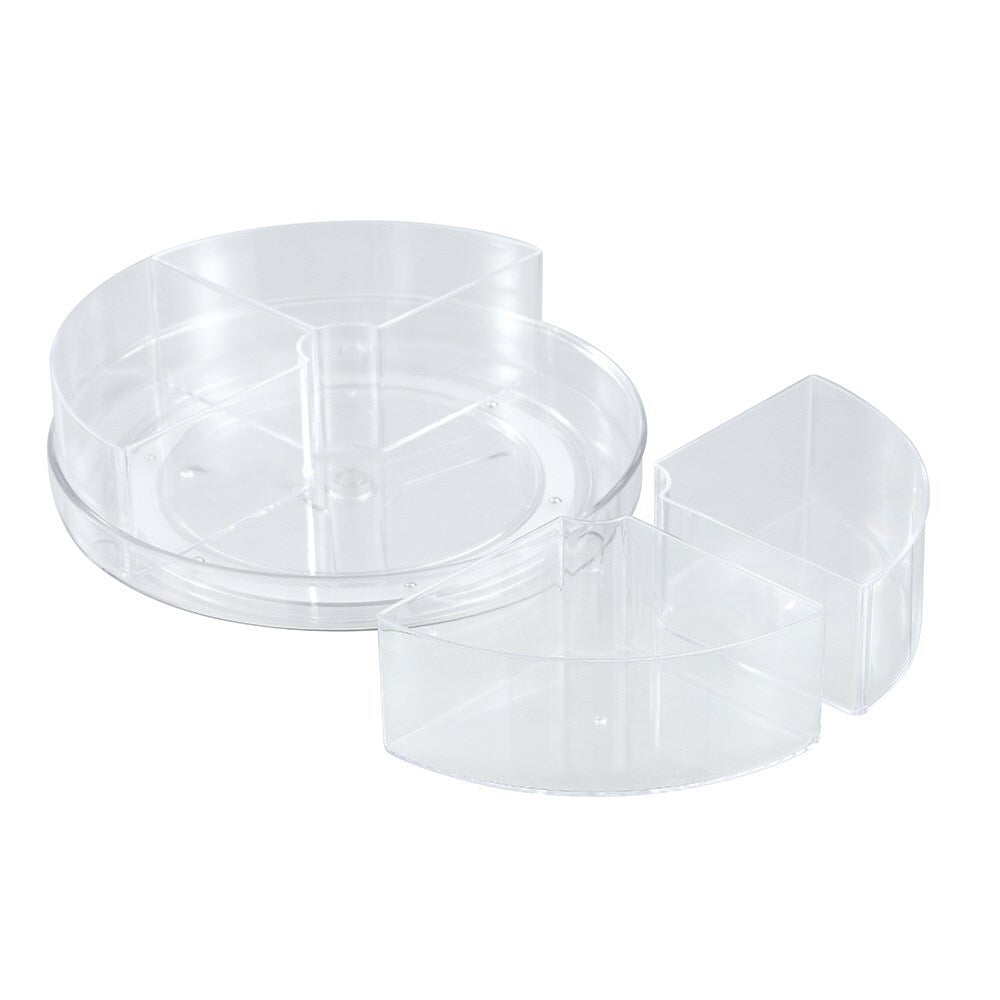 43407-boxsweden-23-5cm-round-crystal-turn-table-w-4-bins-clear
