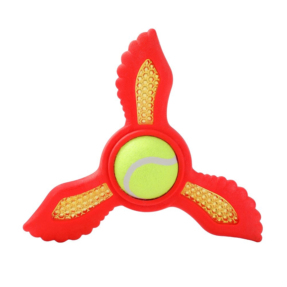 39455-2pc-pawsnclaws-fetch-flyer-foam-dart-w-tennis-ball-assorted