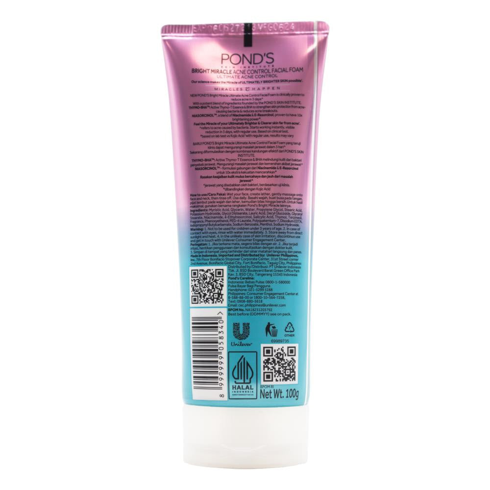 69989732-ponds-bright-miracle-acne-control-foam-facial-cleanser-100g