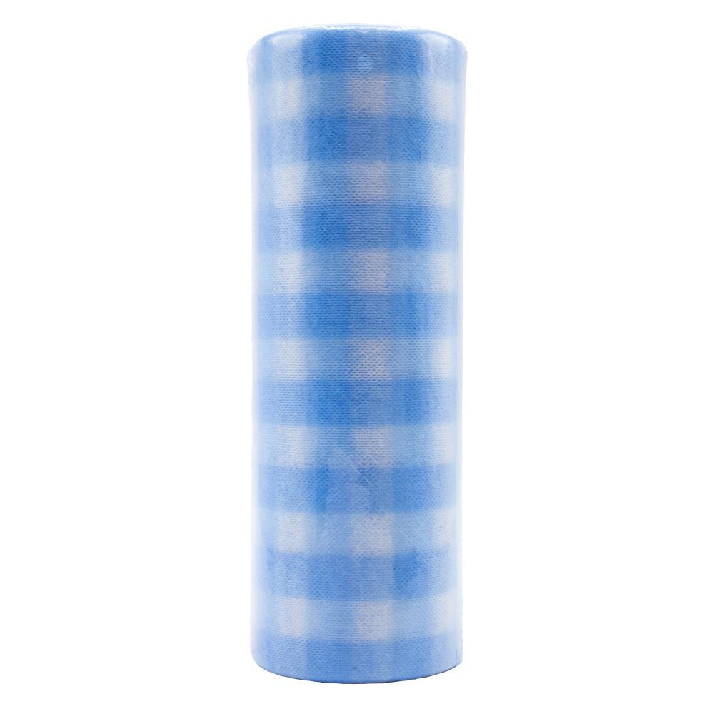 50313-100pc-clean-scene-perforated-wipes-on-dispenser-roll-checkered-30x33cm