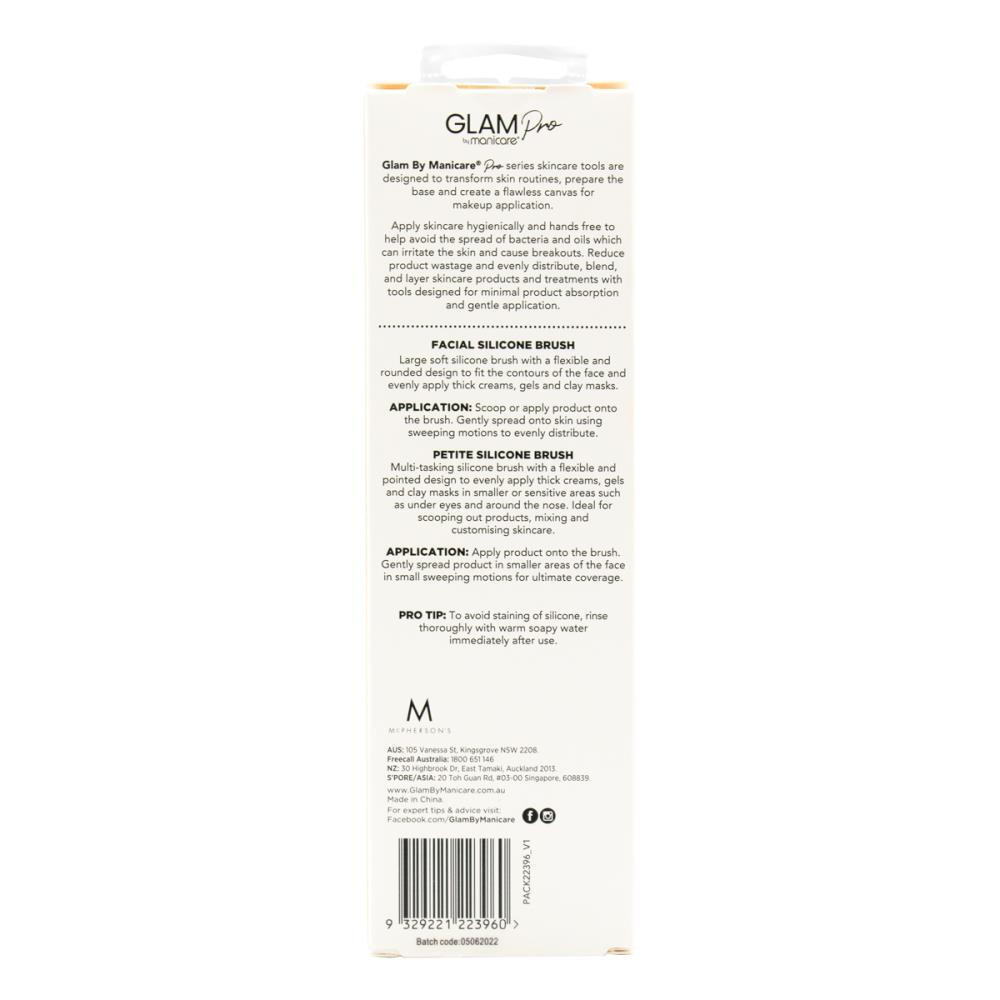 22396-2pc-manicare-glam-pro-silicone-skin-care-brush-professional-series-set