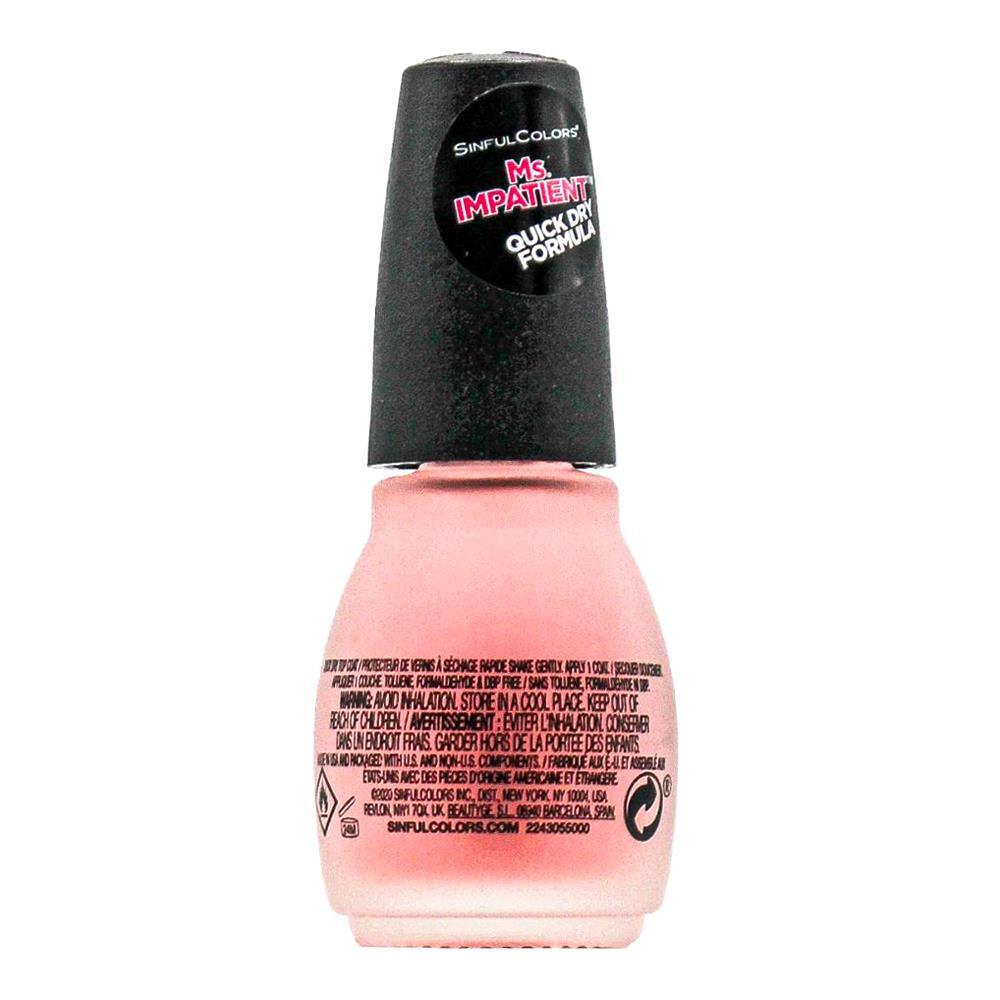 Sinful Colors 15ml Nail Polish Quick Dry - Ms Impatient 1706