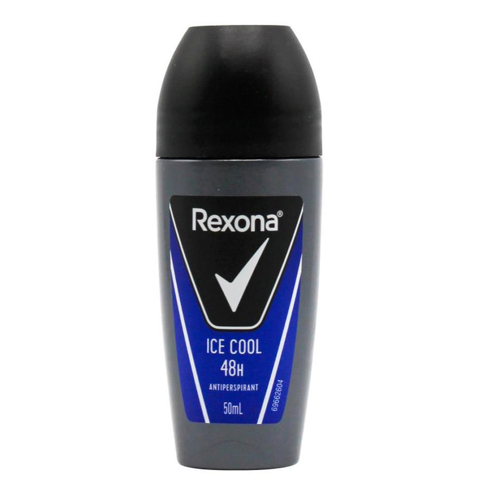 Rexona 50ml Antiperspirant Mens Roll On 48h Deodorant Ice Cool