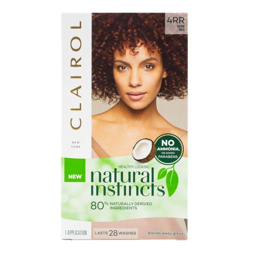 Clairol Natural Instincts Hair Colour - 4RV Dark Red