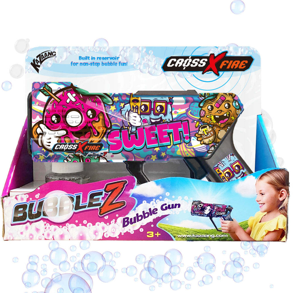Kazaang CrossXFire BubbleZ Gun Kids Toy - Sweet 3y+