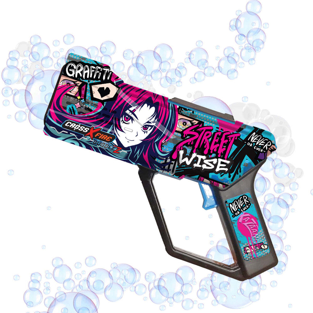 Kazaang CrossXFire BubbleZ Gun Kids Toy - Streetwise 3y+