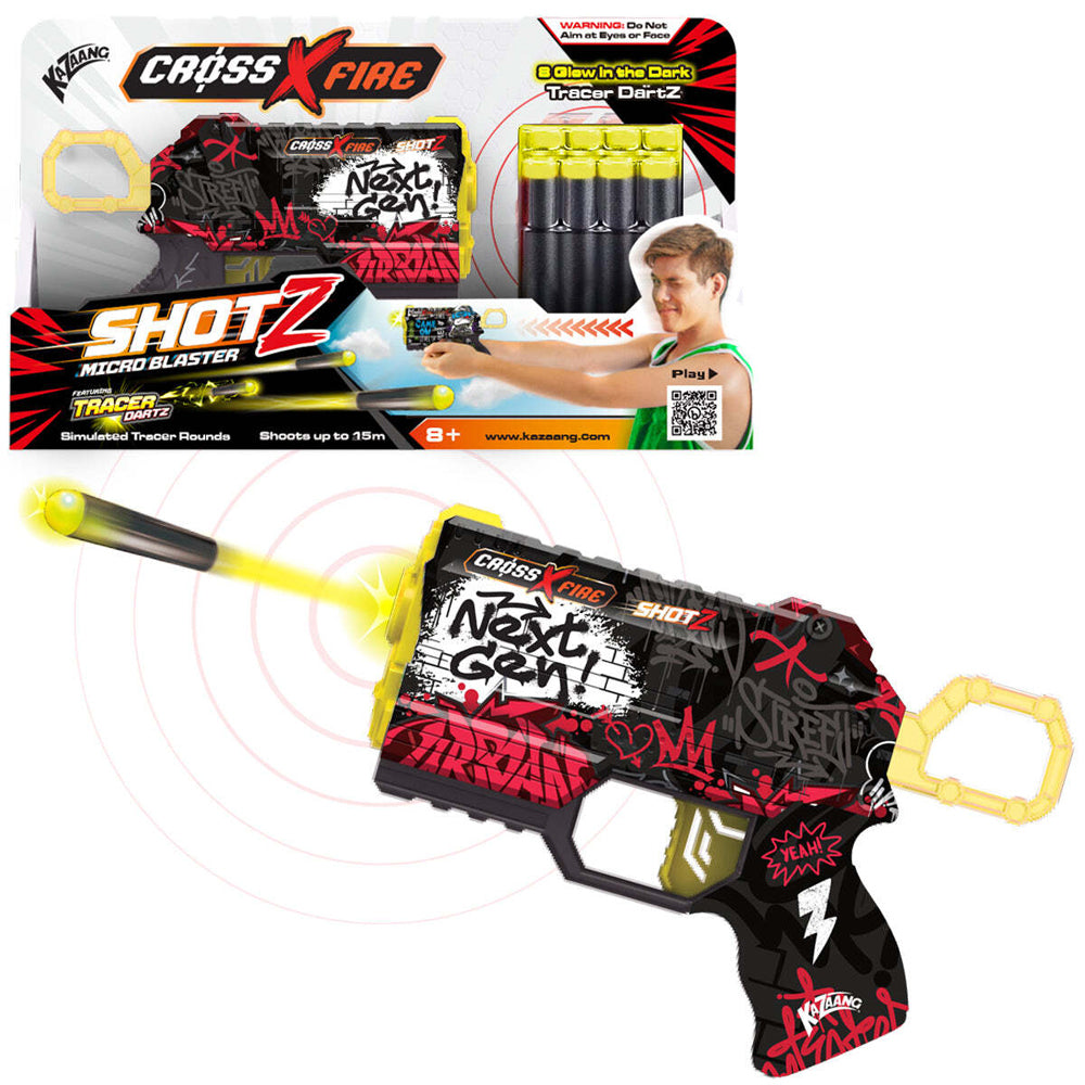 Kazaang CrossXFire ShotZ Micro Blaster Kids Toy - The Joker 8y+