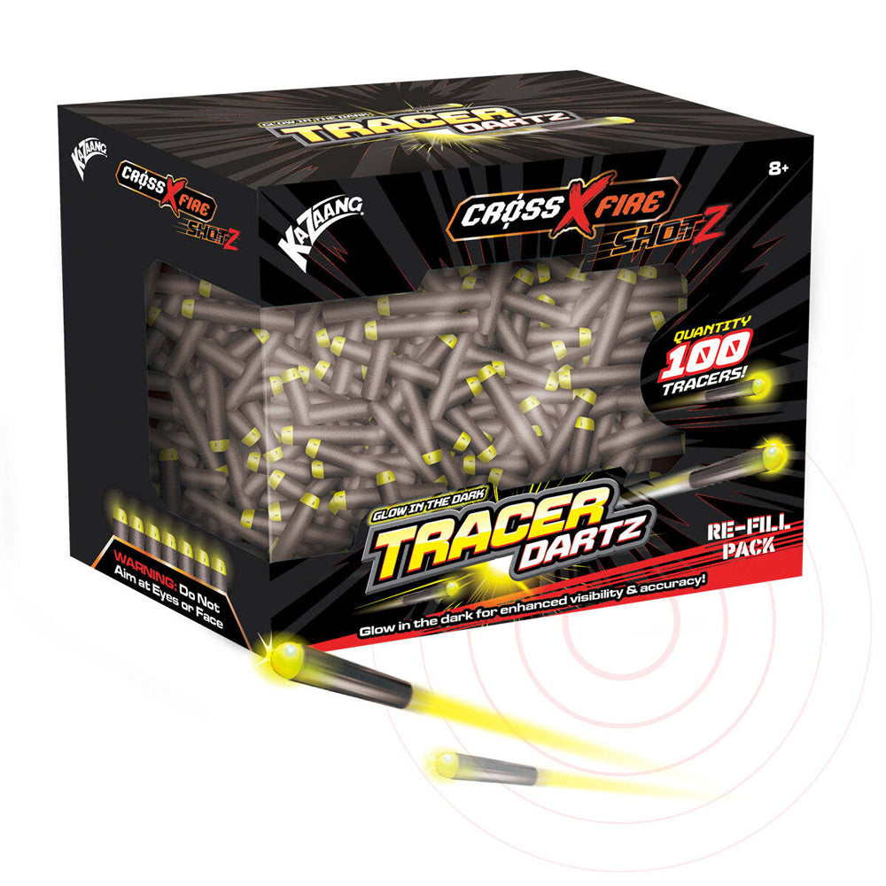 100pc Kazaang CrossXFire ShotzZ Tracer Dartz Refill 8y+