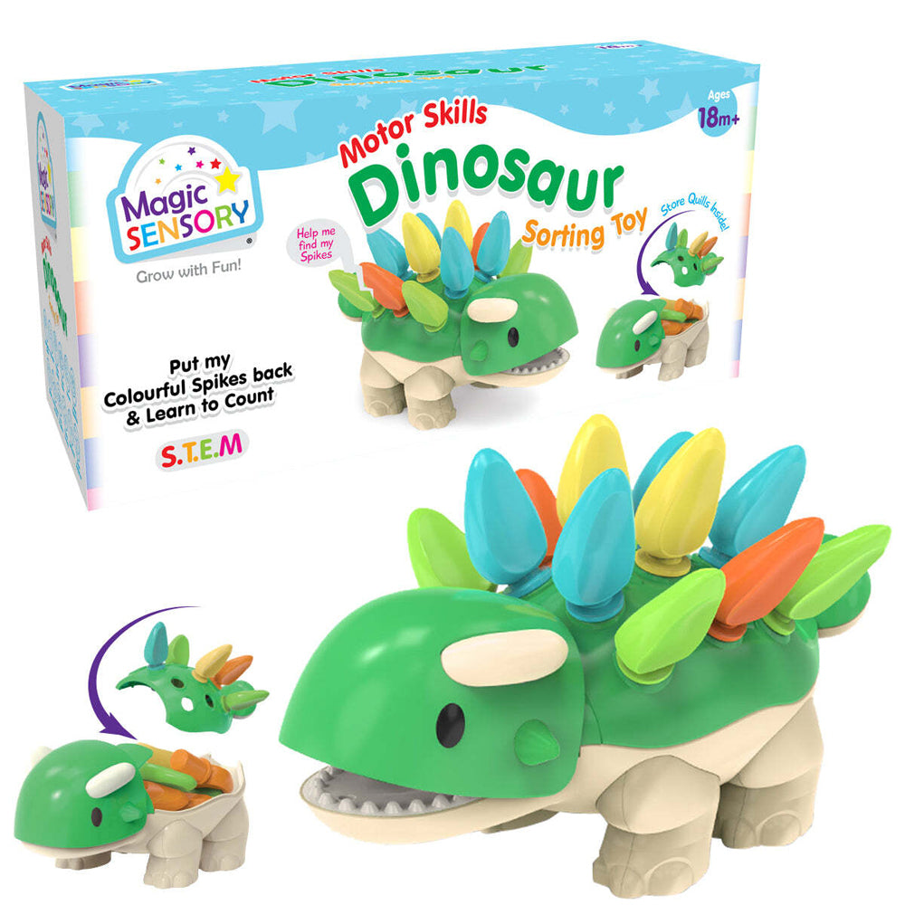 Magic Sensory Fine Motor Skills Kids Sorting Toy - Dinosaur 18m+