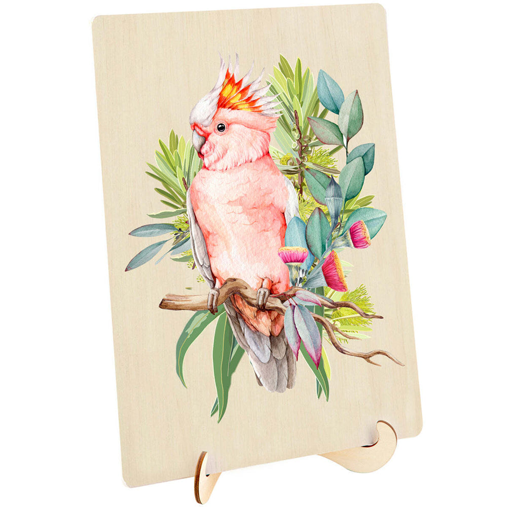 125pc Puzzle Master Wooden Jigsaw Puzzle - Major Mitchell Cockatoo 12y+