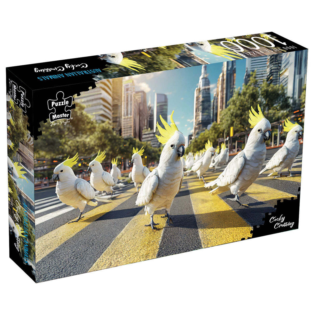 1000pc Puzzle Master Cocky Crossing Kids Puzzle 70x50cm