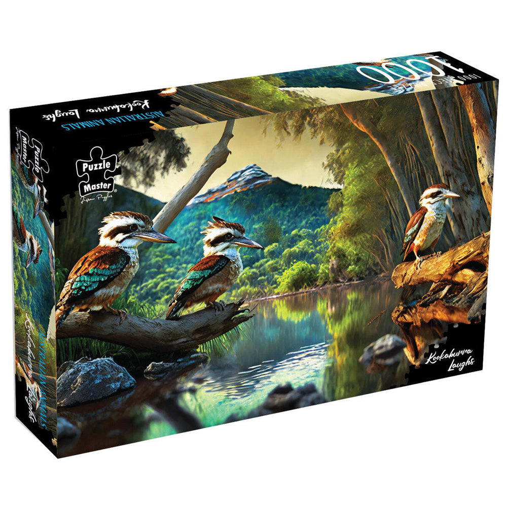 1000pc Puzzle Master Kookaburra Laughs Jigsaw Puzzle 70x50cm