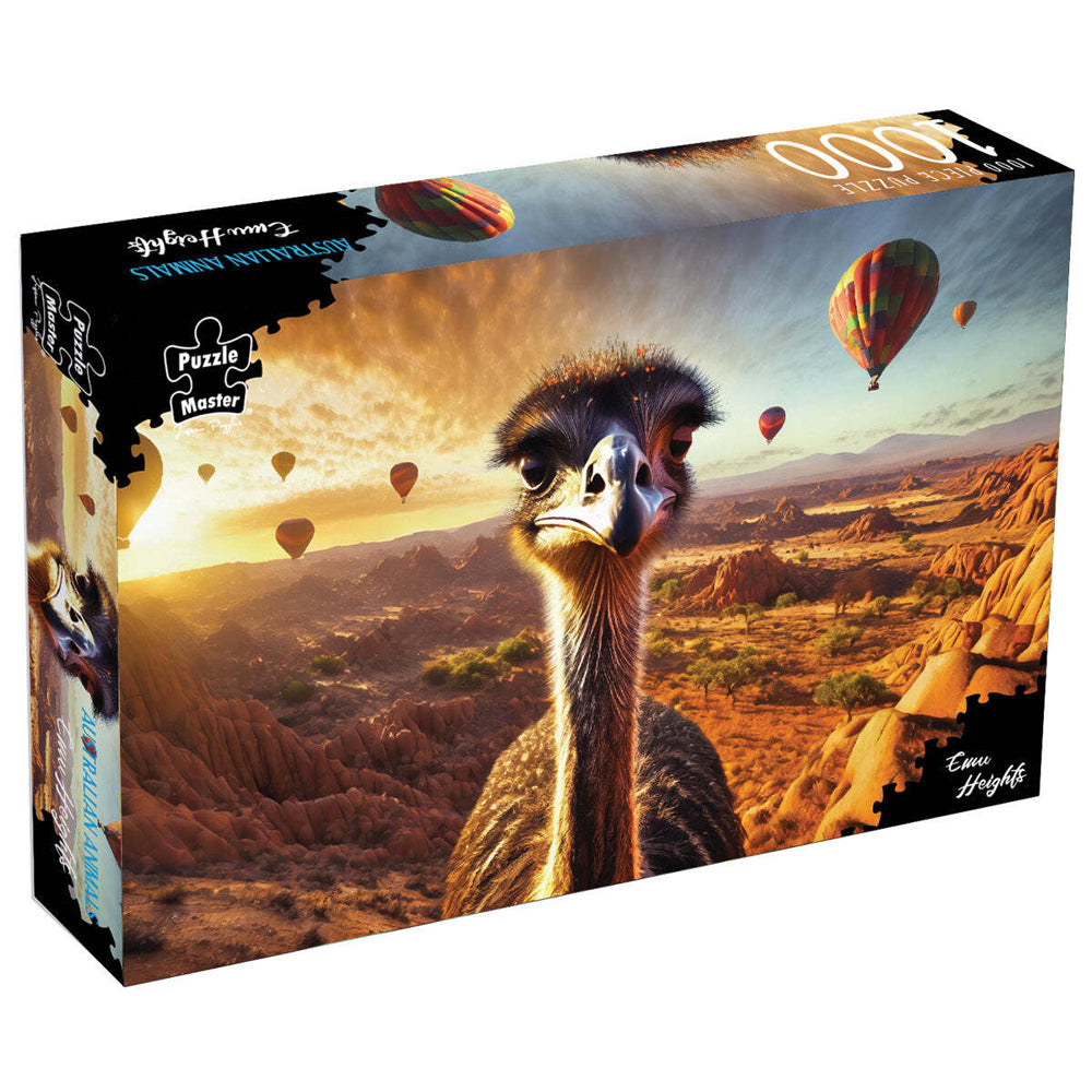 1000pc Puzzle Master Emu Heights Kids Jigsaw Puzzle 70x50cm