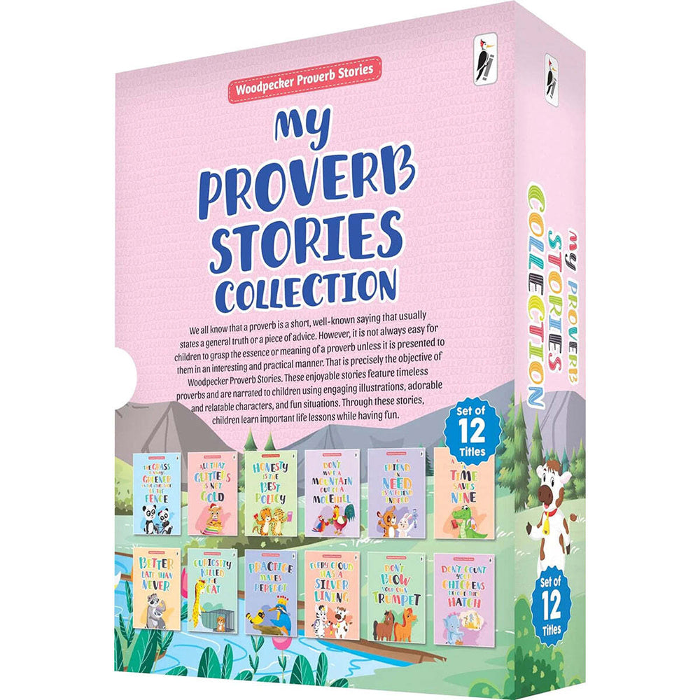 Woodpecker Proverb Stories 12-Book Collection Paperback 5y+