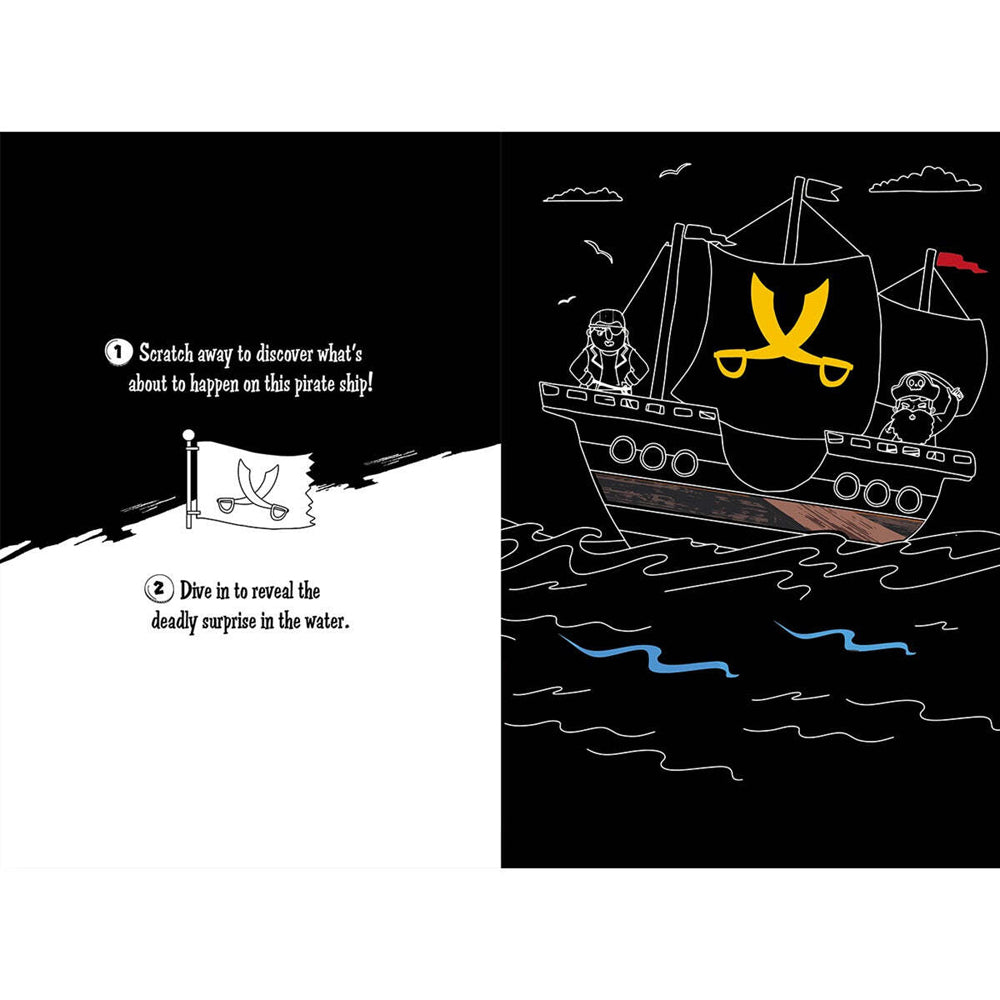 Laughing Lobster Little Artists Surprise Reveal Pirate Treasure Kids Book 5y+