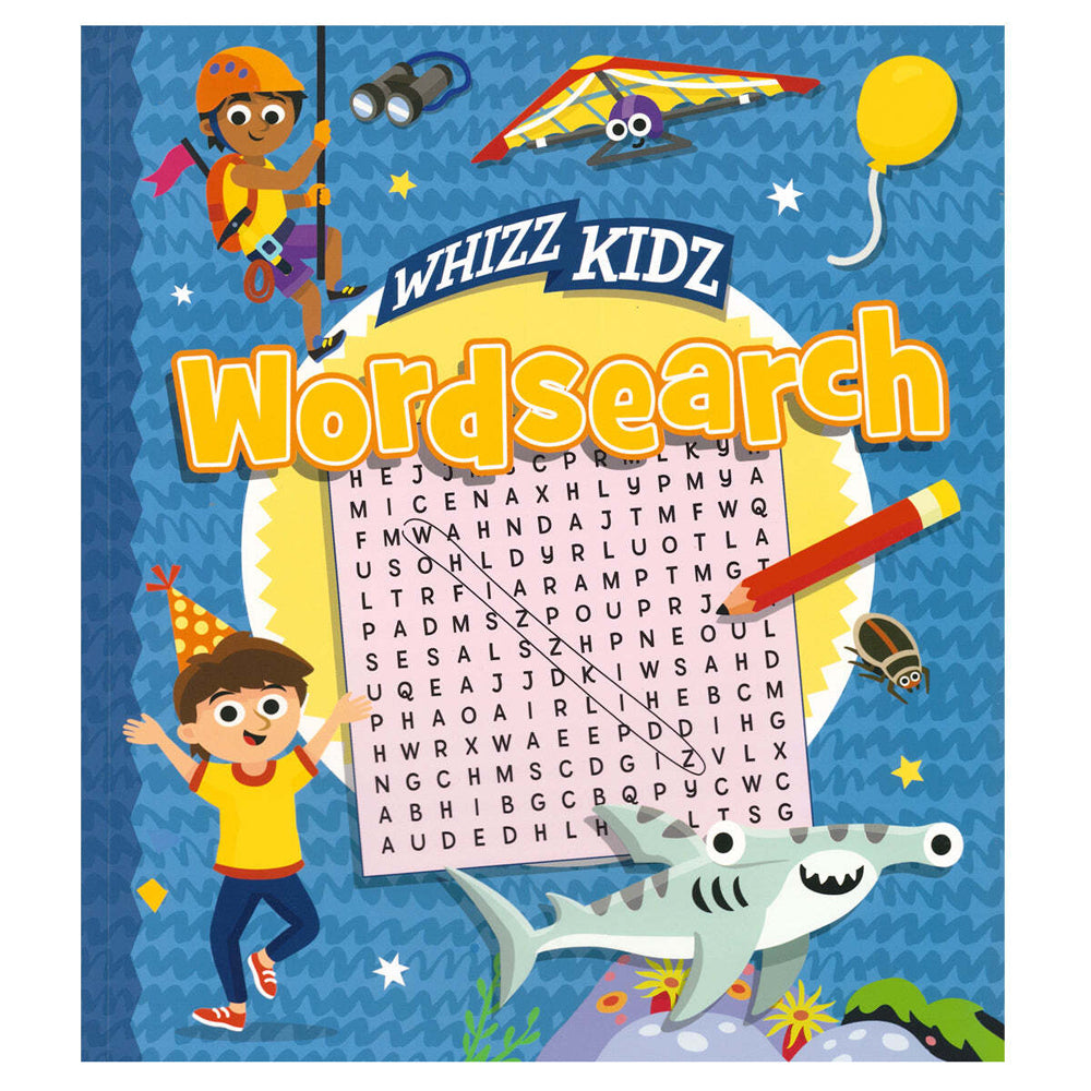 Promotional Whizz Kidz Wordsearch Kids Puzzle/Activity Book 5y+