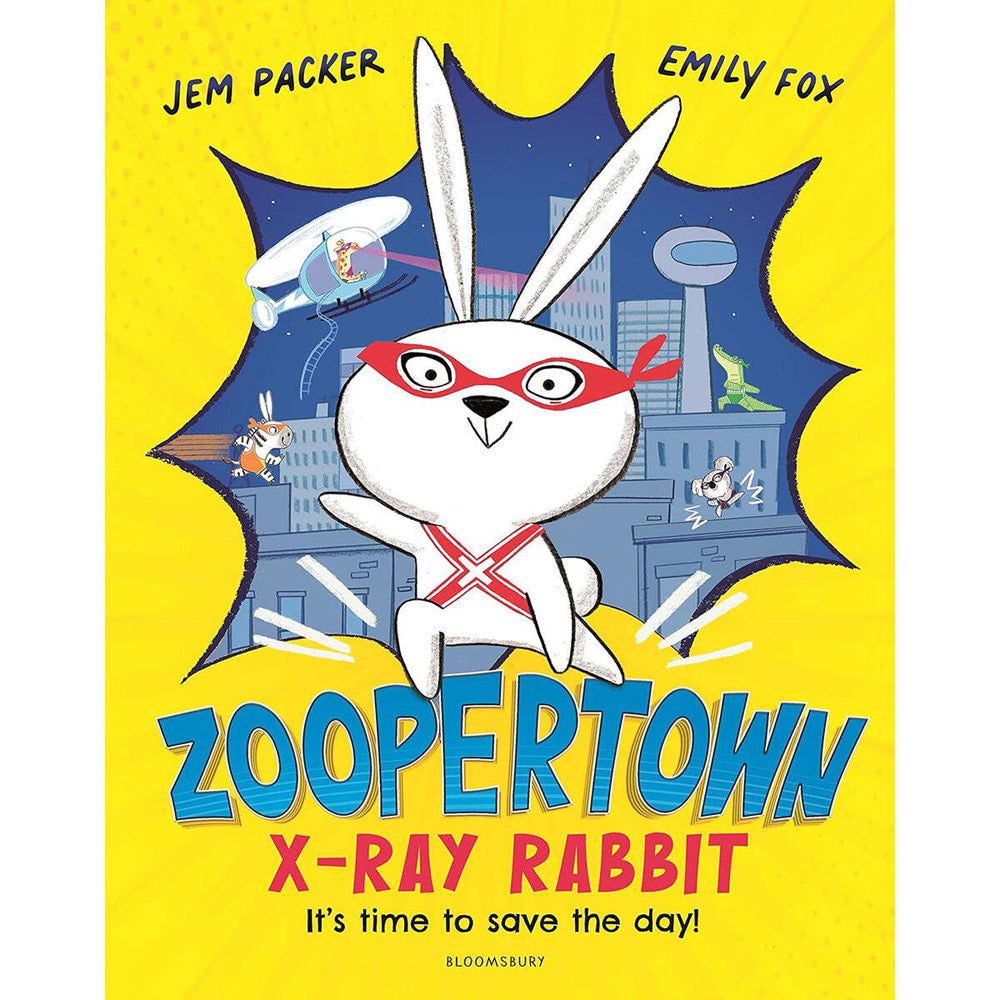Promotional Zoopertown X-Ray Rabbit KAPOW! Kids Paperback Book 3y+