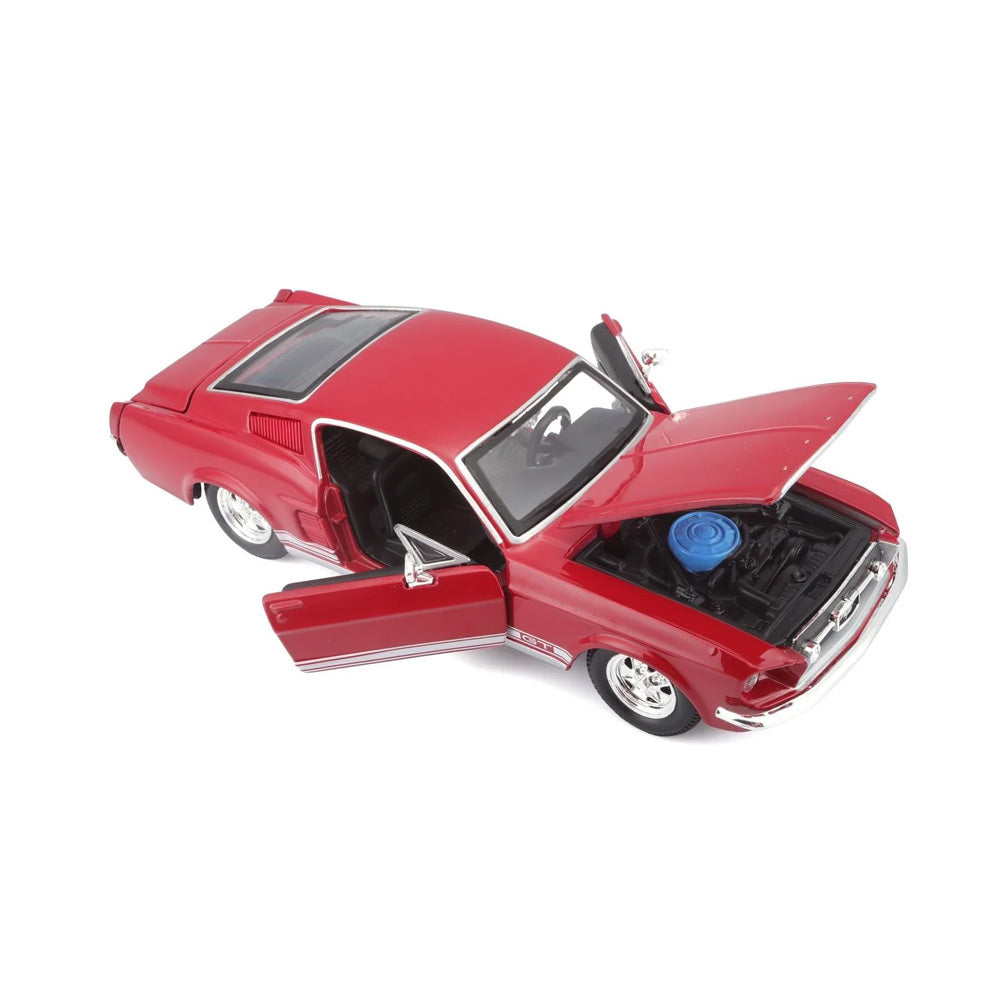 45231260-red-maisto-1-24-1967-ford-mustang-gt-model-car-toy-3y-red