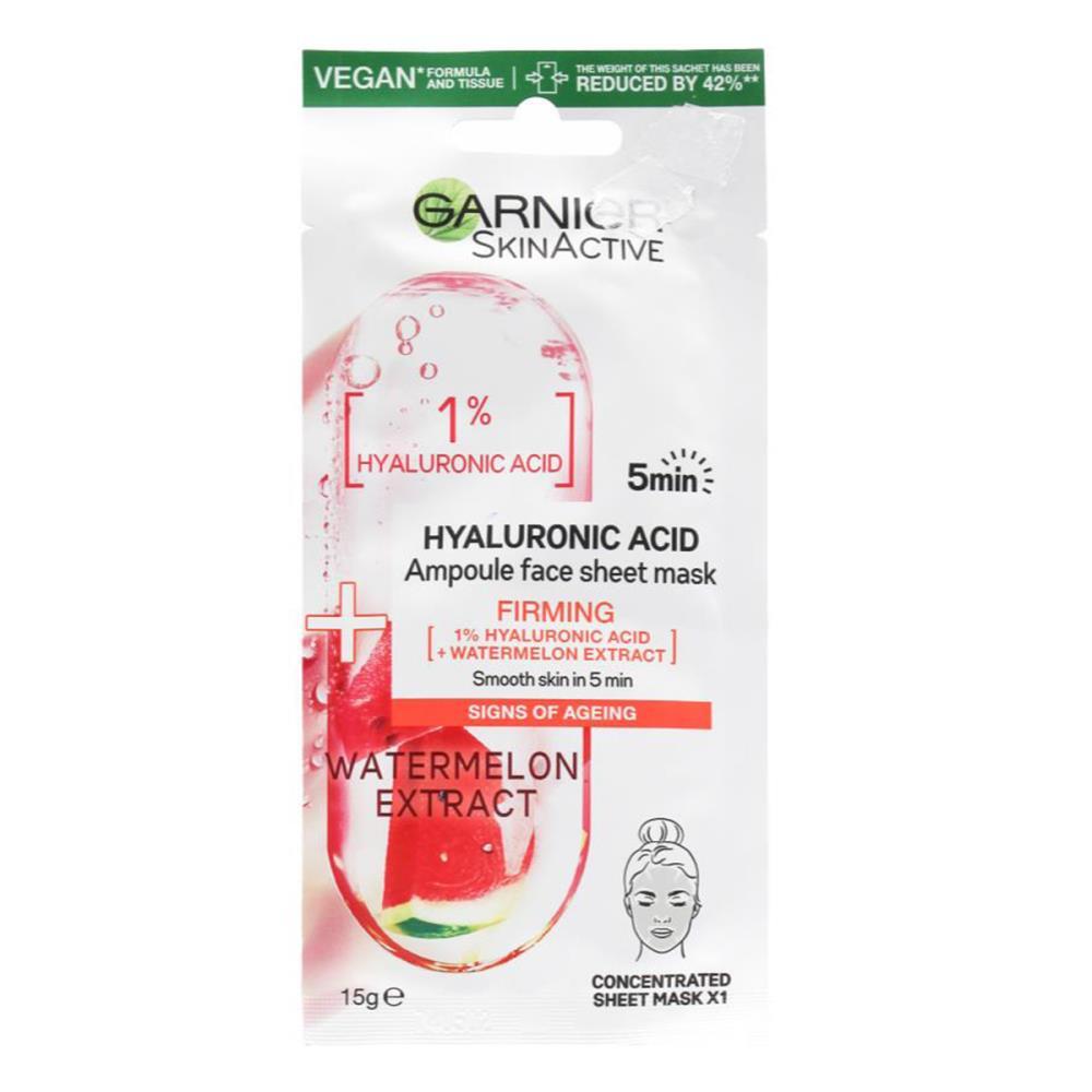 Garnier 15G Skin Active Hyaluronic Acid Face Sheet Mask