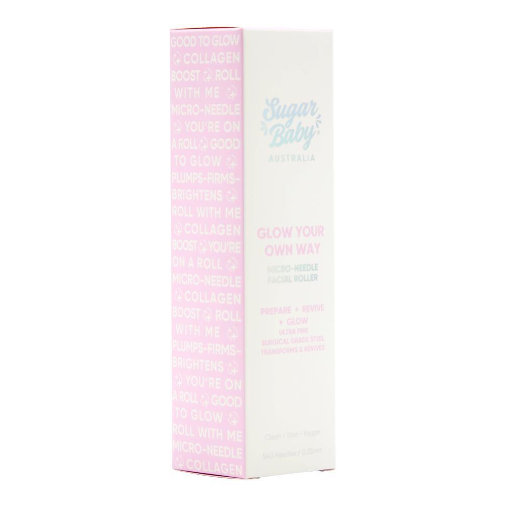 72739-sugar-baby-glow-your-own-way-micro-needle-facial-roller-silver