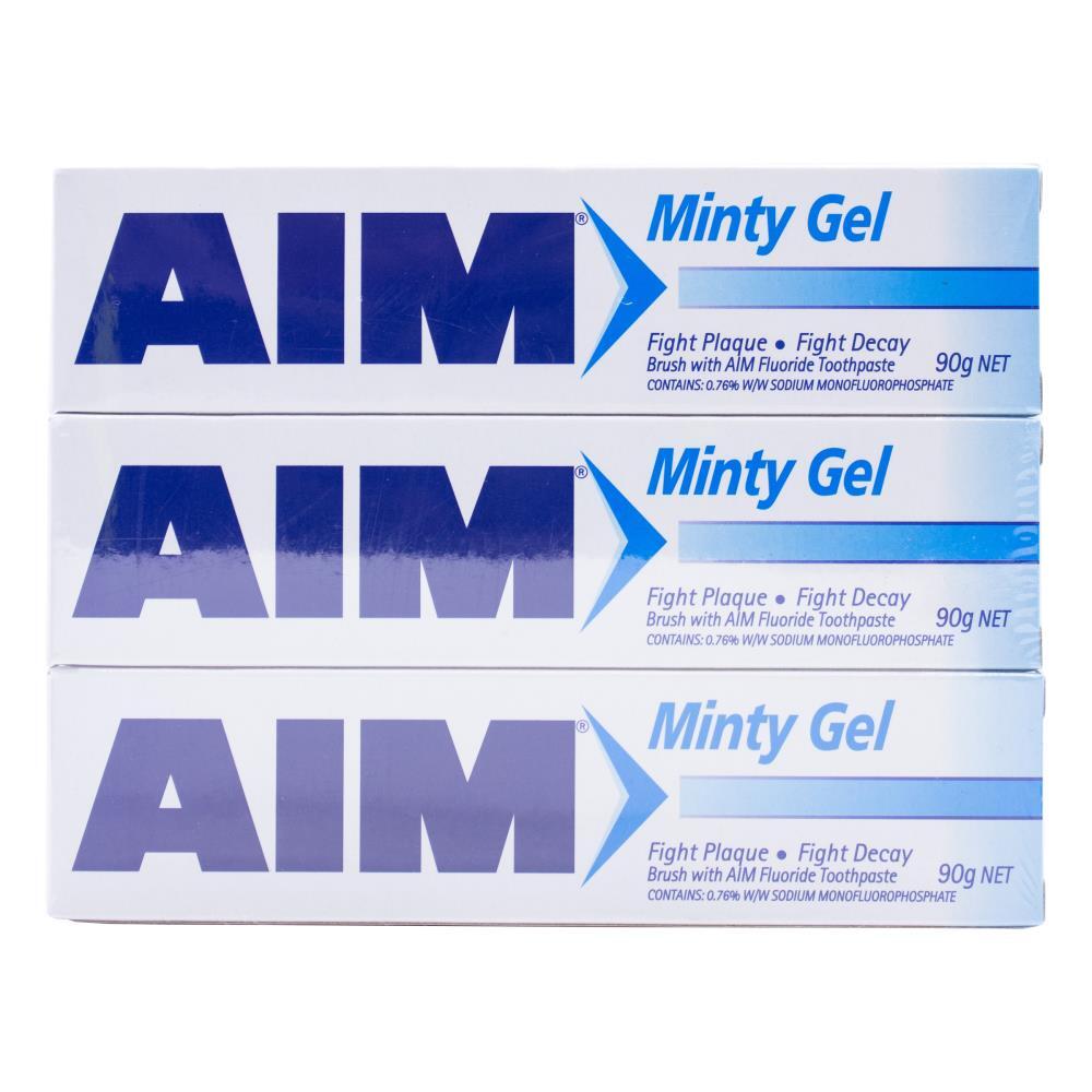 1258-3pc-aim-90g-fluoride-toothpaste-tube-minty-gel-dental-oral-care