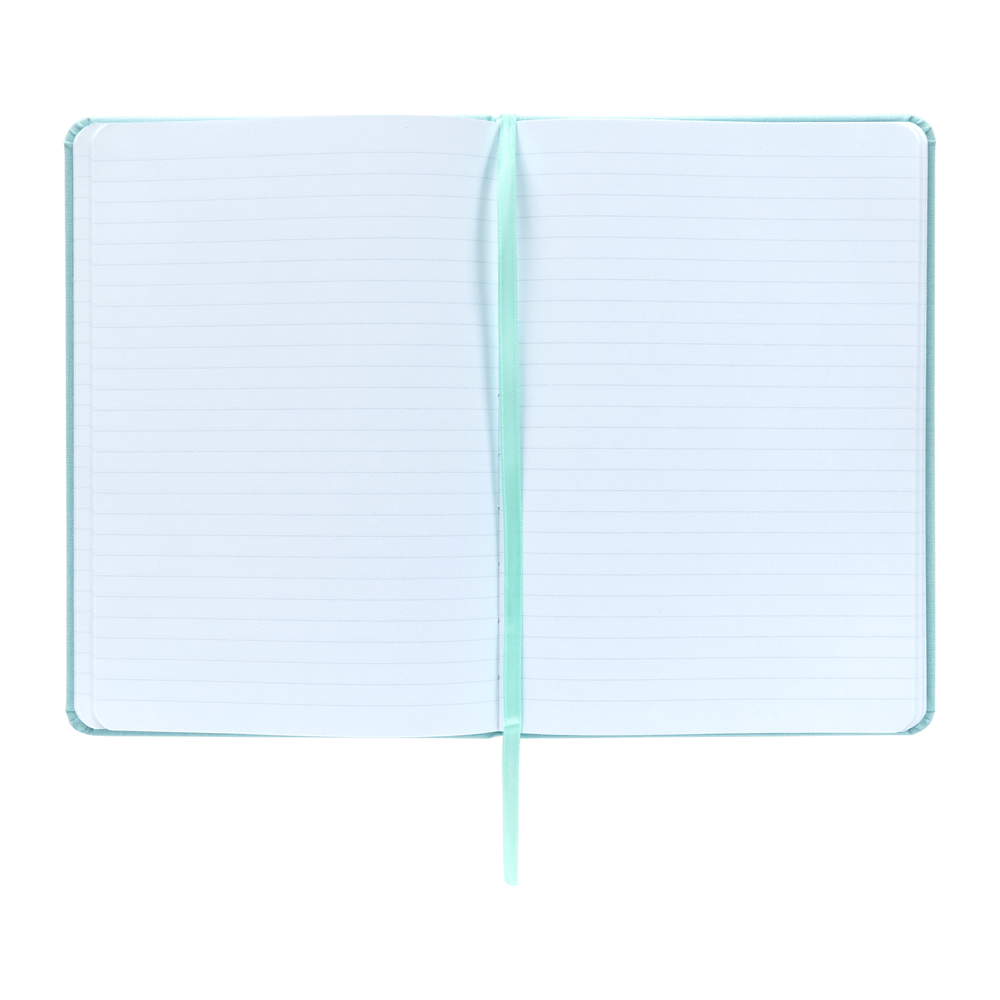 56430srt-spirax-platinum-inspo-a5-linen-look-journal-160-page-green