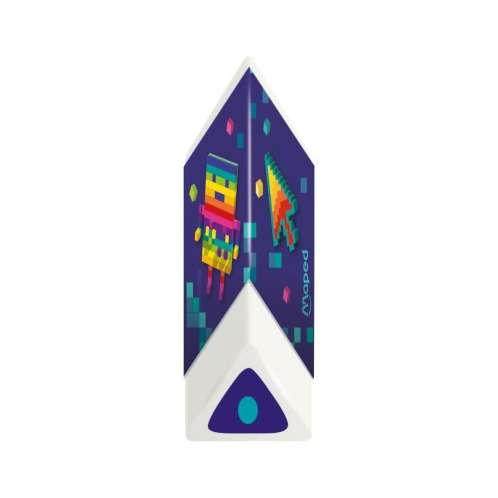 8119522-3pc-maped-pixel-party-ultra-soft-triangular-erasers