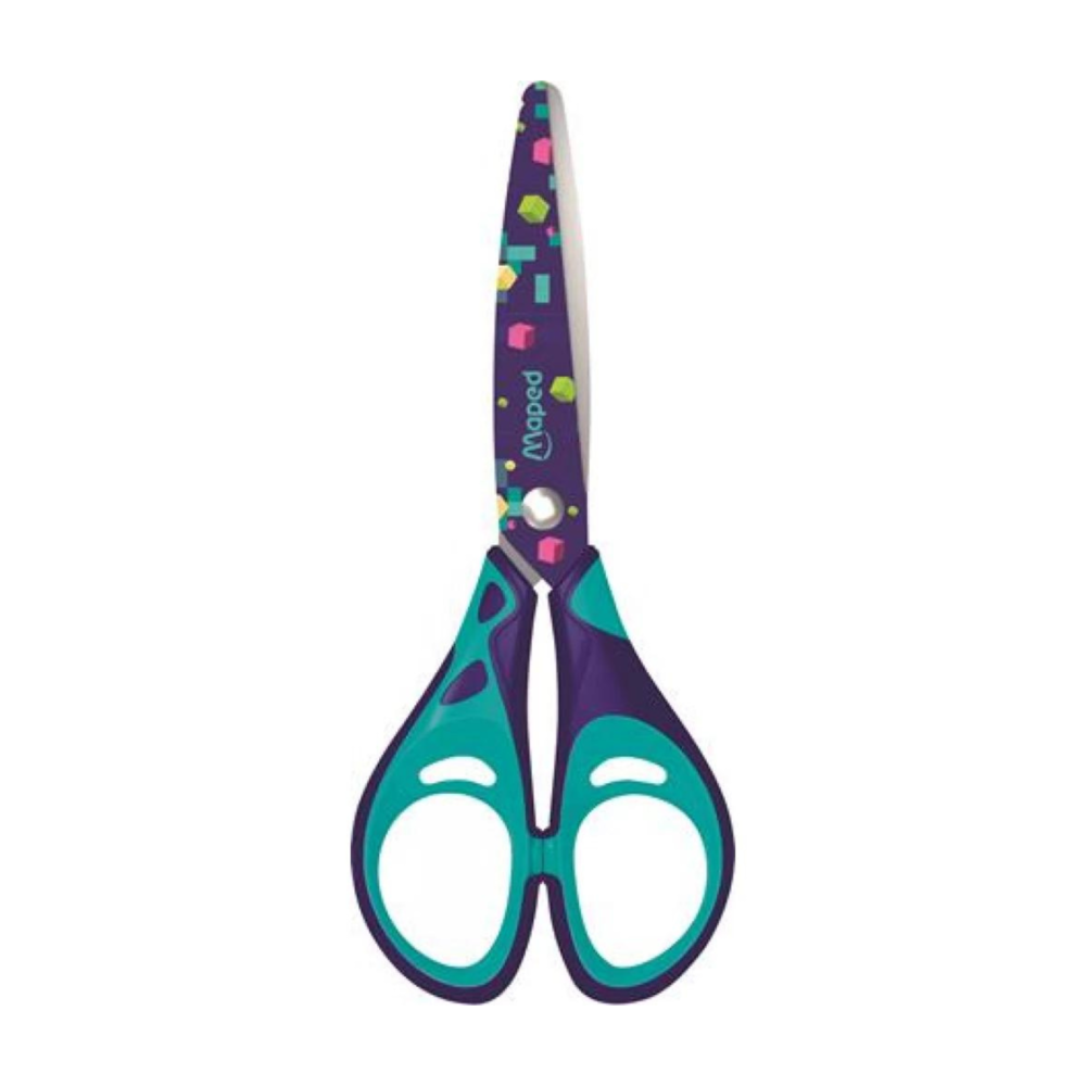 8464917-maped-pixel-party-soft-finger-loop-comfortable-scissors-13cm