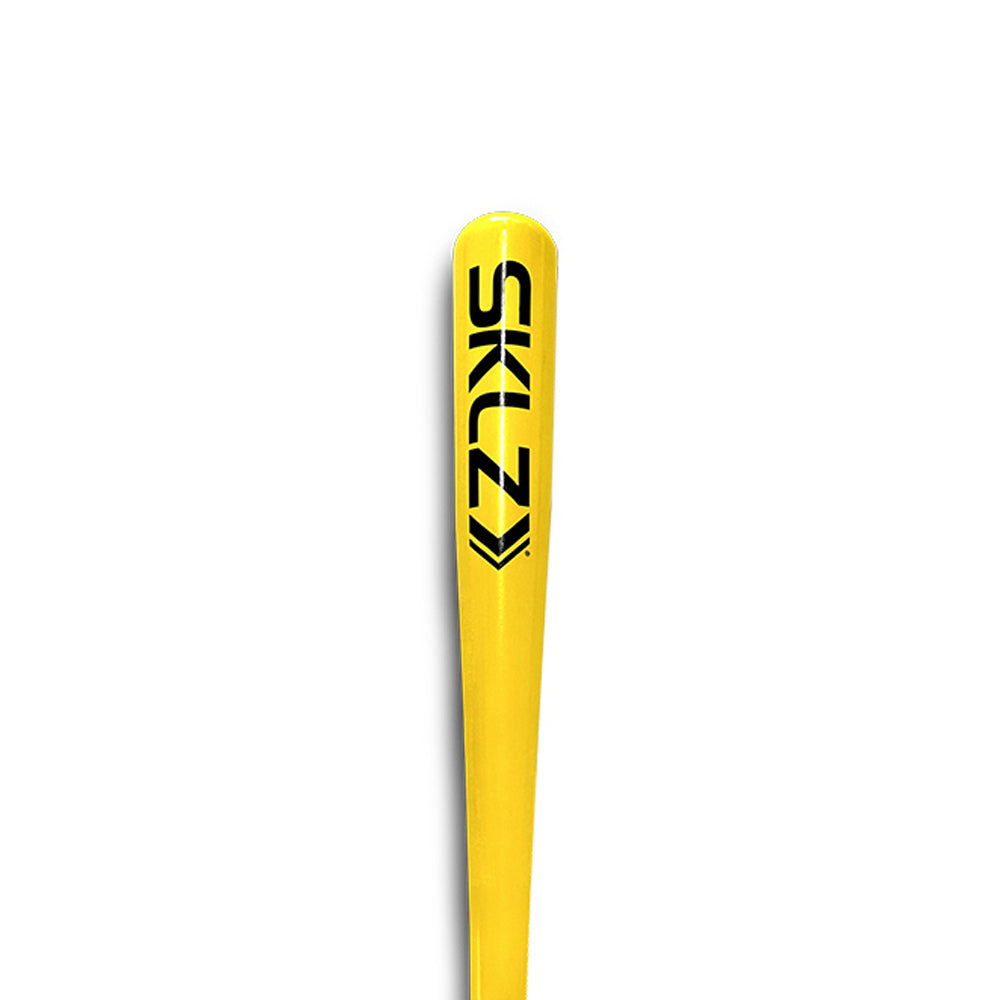 64611-sklz-78-7cm-wood-youth-baseball-softball-bat-outdoor-sports-yellow-black