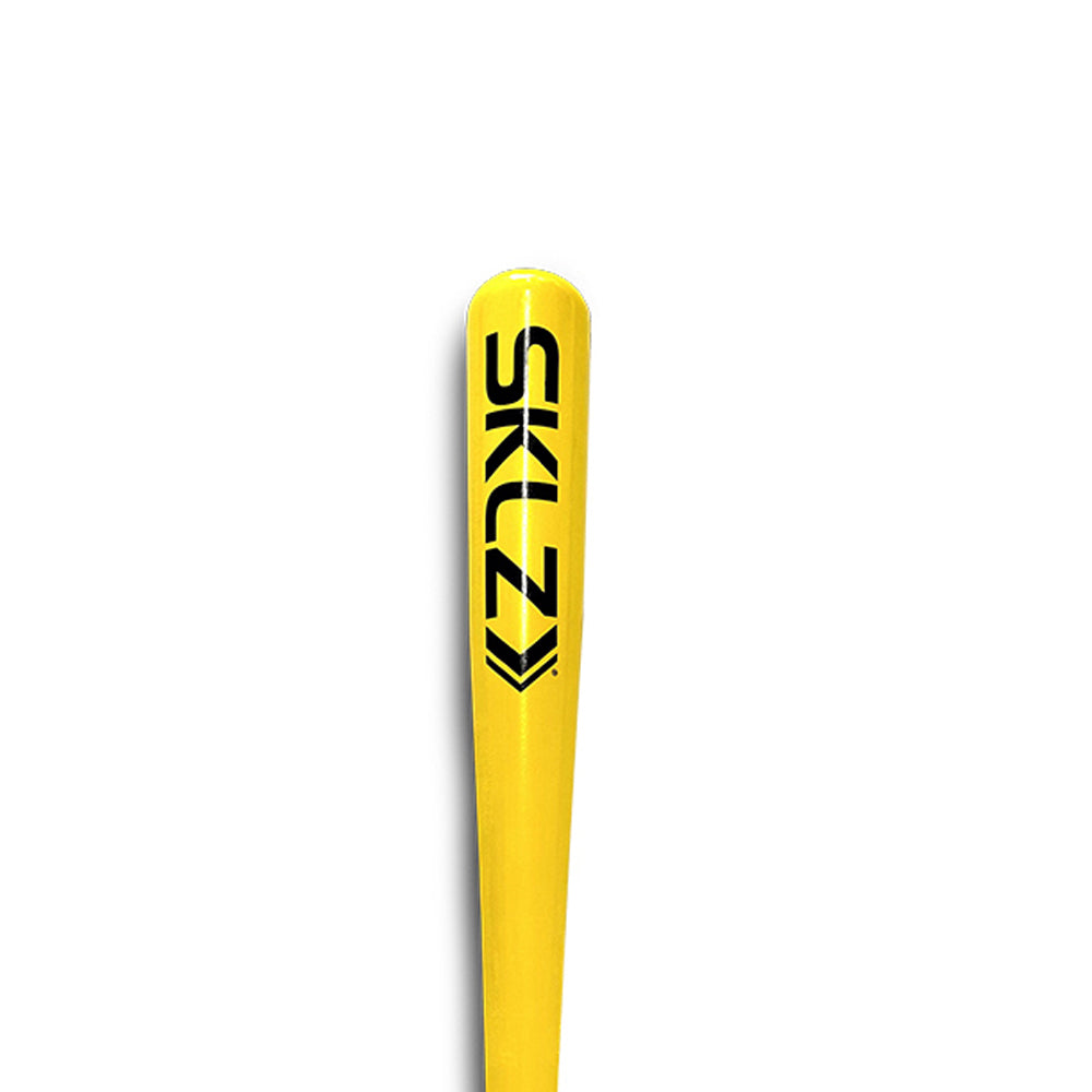 64604-sklz-71cm-wood-youth-baseball-softball-bat-outdoor-sports-yellow-black