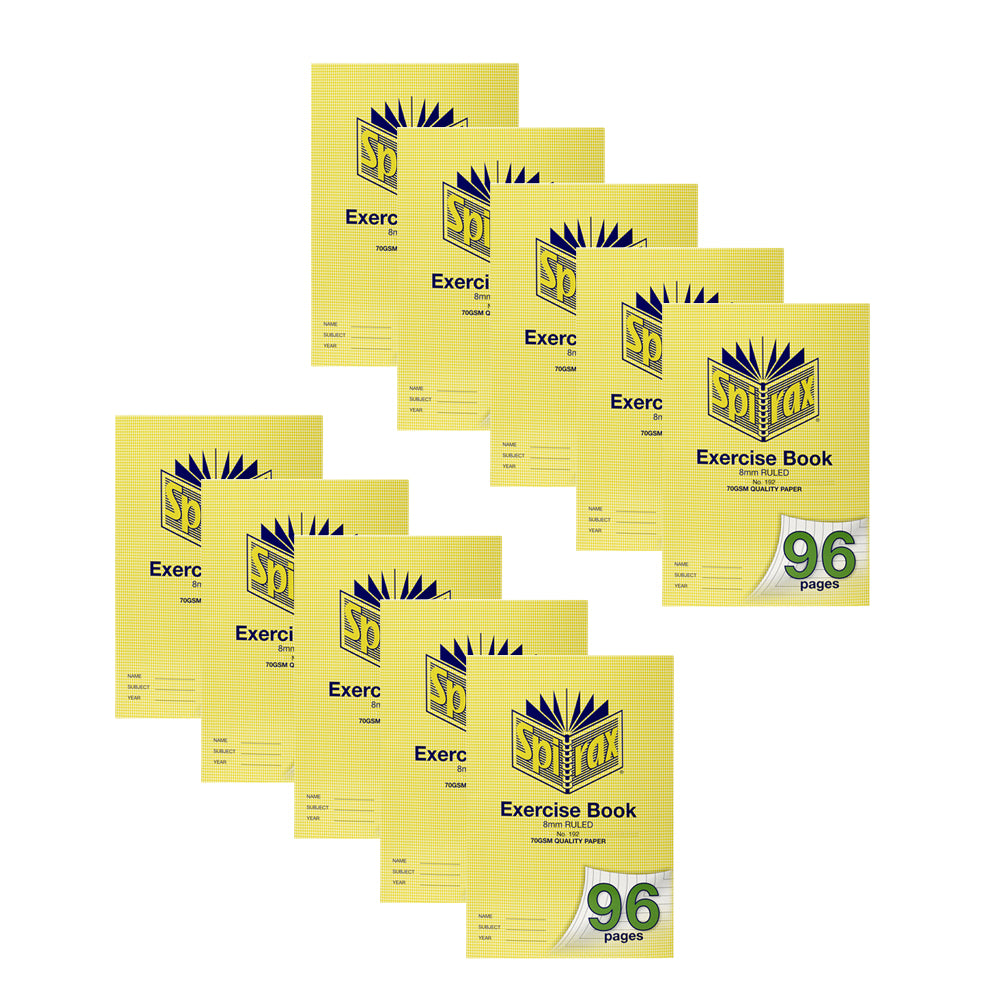 56192-10pc-spirax-192-exercise-book-225x175-8mm-ruled-96-pages-70gsm-paper