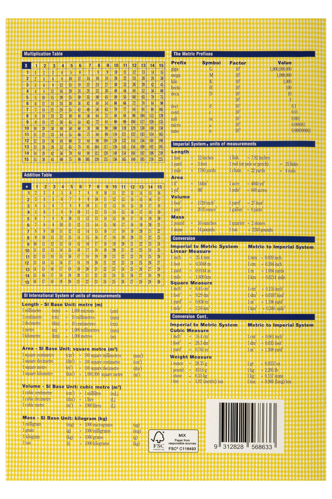 56101-1-spirax-101-exercise-book-a4-48-pages-9mm-dotted-thirds-yellow