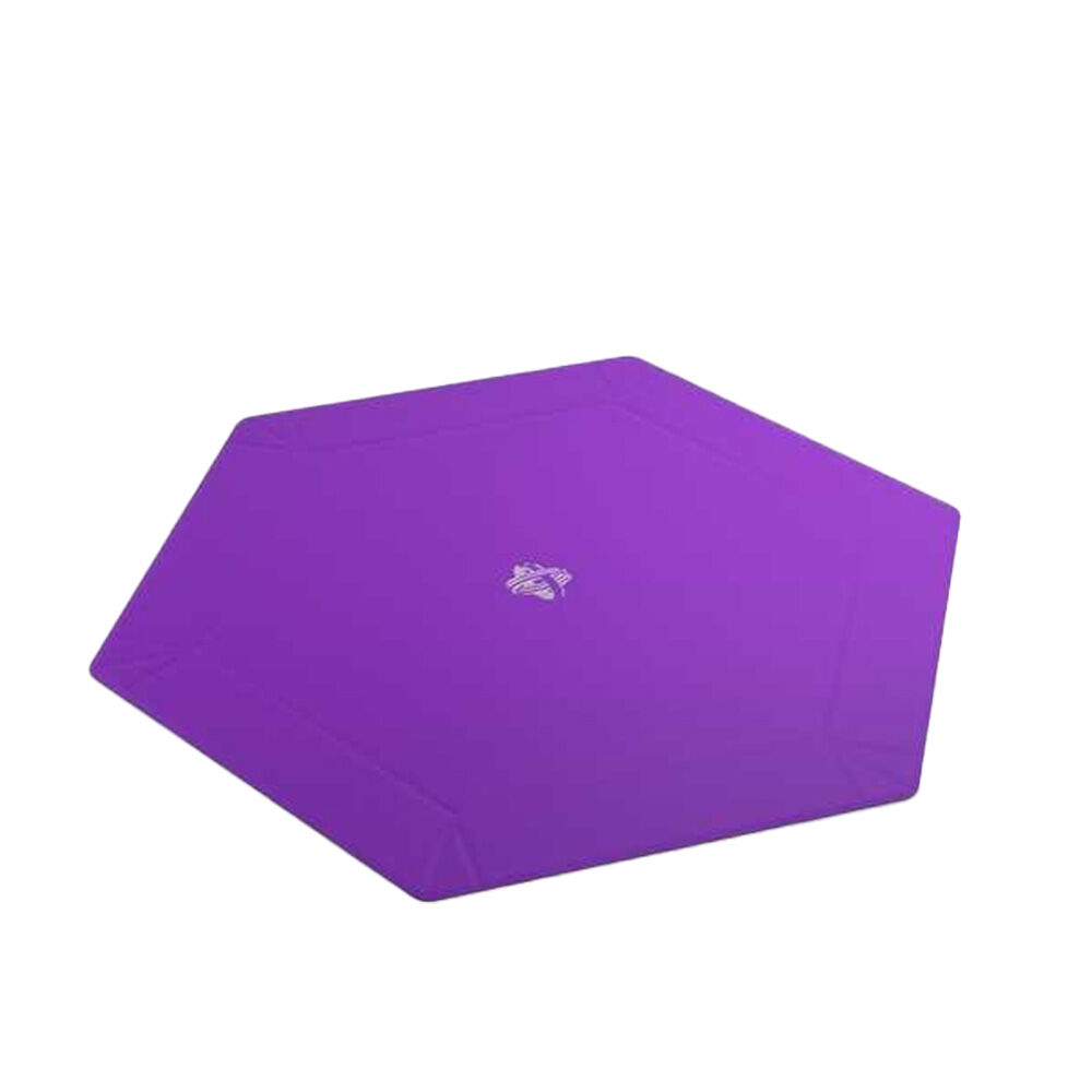 105196-gamegenic-magnetic-dice-tray-hexagonal-353x353mm-black-purple
