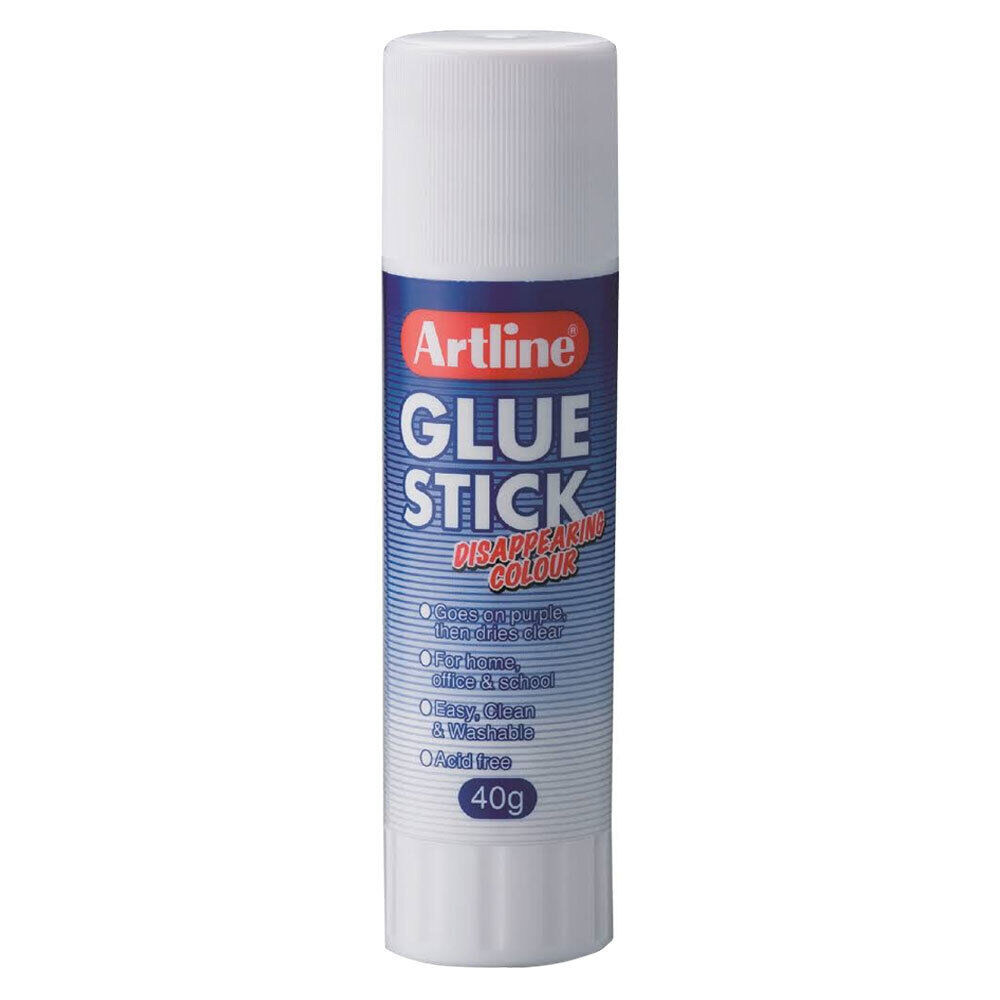 100400p-1-12pc-artline-purple-clear-disappearing-glue-stick-40g