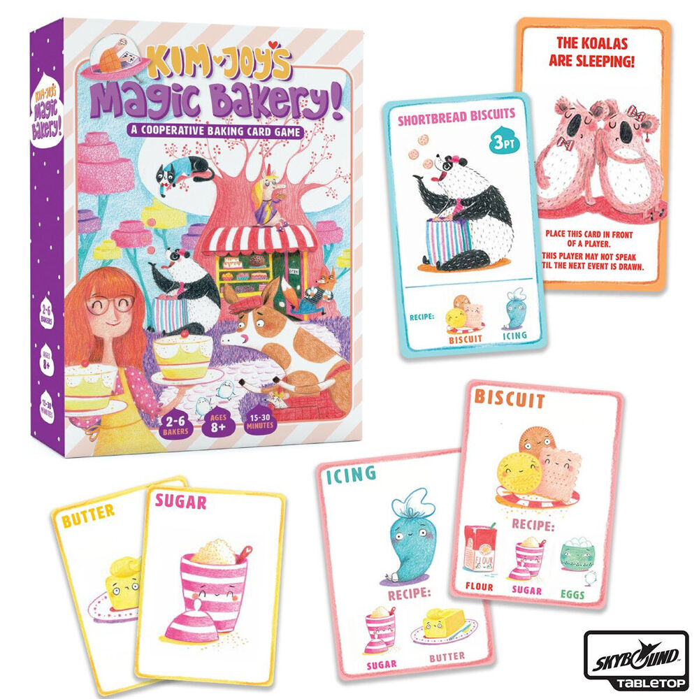 Skybound Kim Joys Magic Bakery Kids Baking Card Game 8y+
